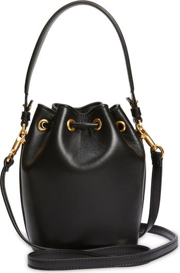 Valentino Garavani Mini VLOGO Signature Leather Bucket Bag