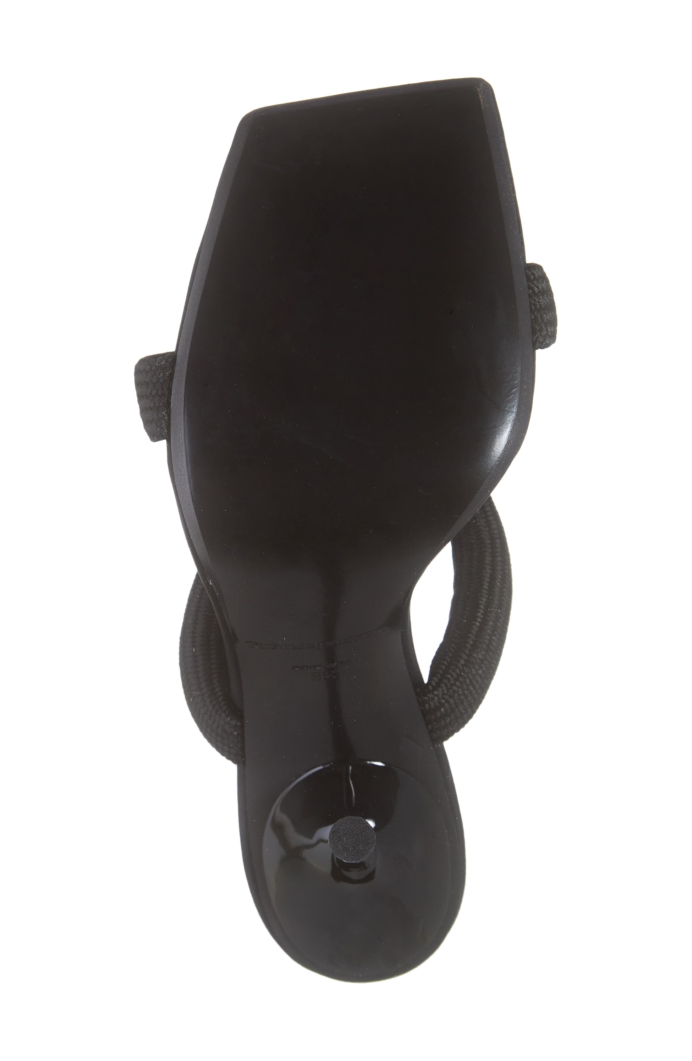 Alexander Wang Julie Padded Slide Sandal, Alternate, color, Black