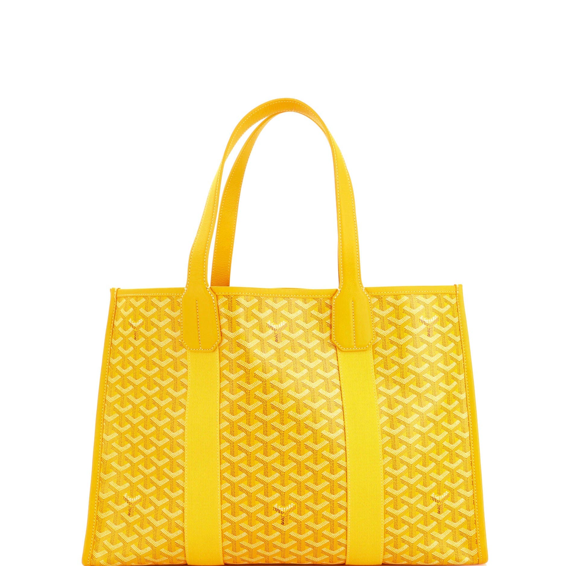 Villette Tote Printed Coated Canvas MM, Alternate, color, Yellow