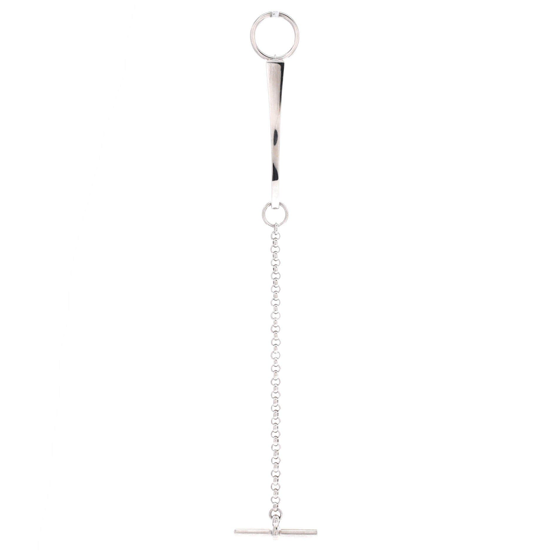 Clou de Forge Chain Bracelet Sterling Silver, Alternate, color, Metallic Silver