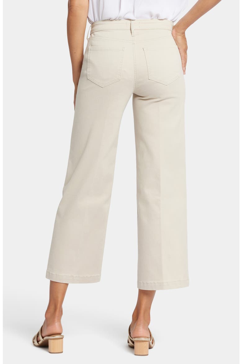 Teresa Ankle Wide Leg Jeans, Alternate, color, FEATHER