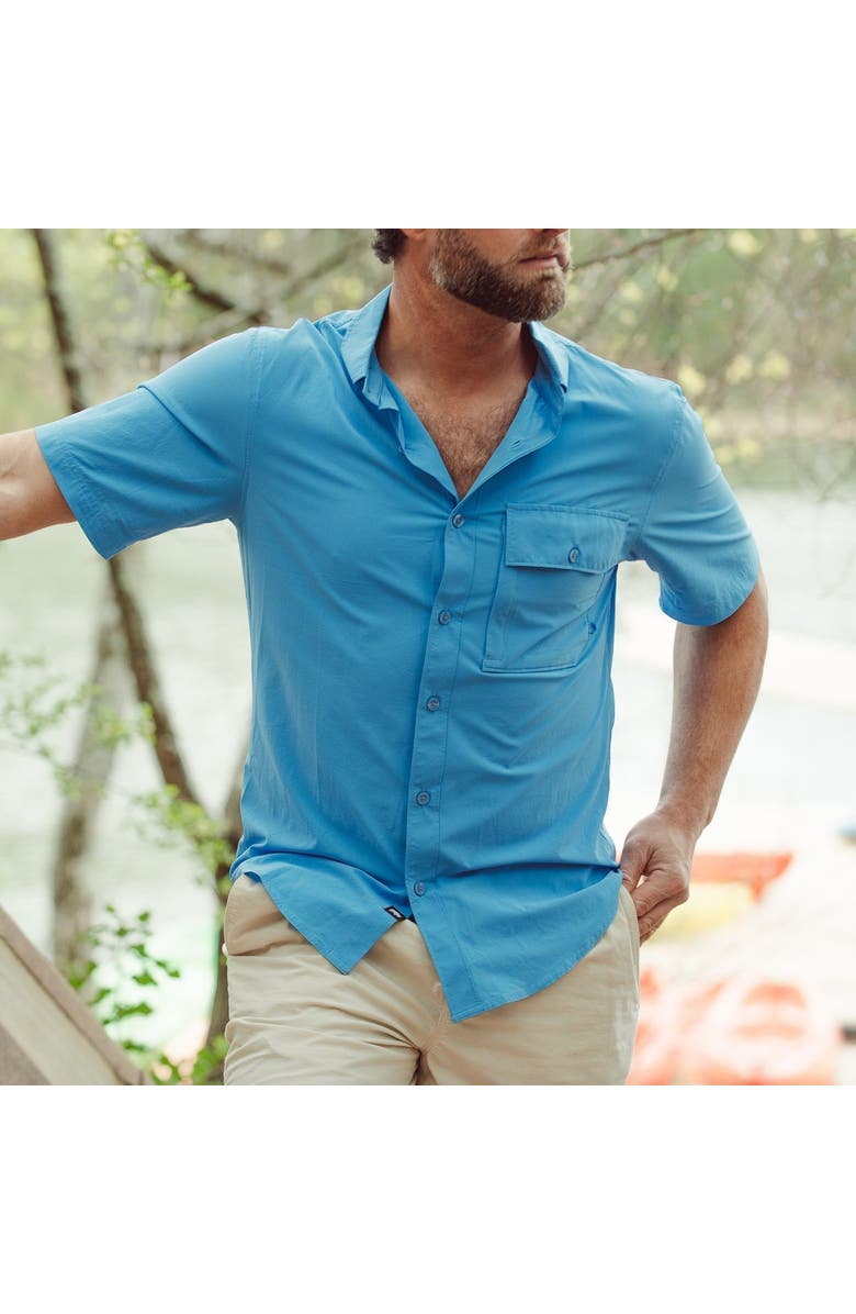 Mountain Khakis Rivers Short Sleeve Woven Shirt, Alternate, color, Gunmetal