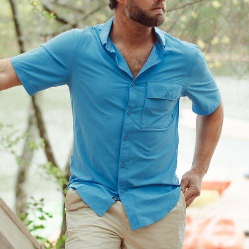 MOUNTAIN KHAKIS MOUNTAIN KHAKIS RIVERS SHORT SLEEVE WOVEN SHIRT 