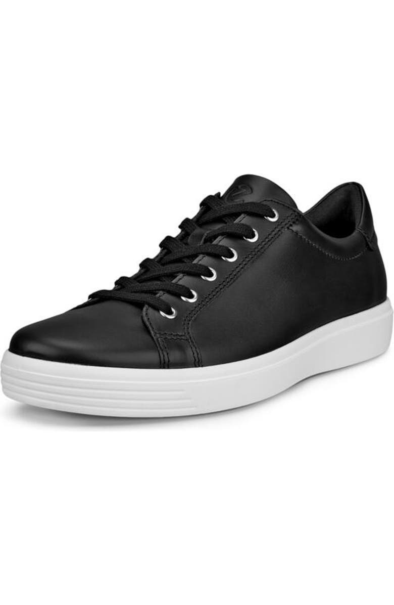 ECCO Soft Classic Leather Sneaker, Main, color,