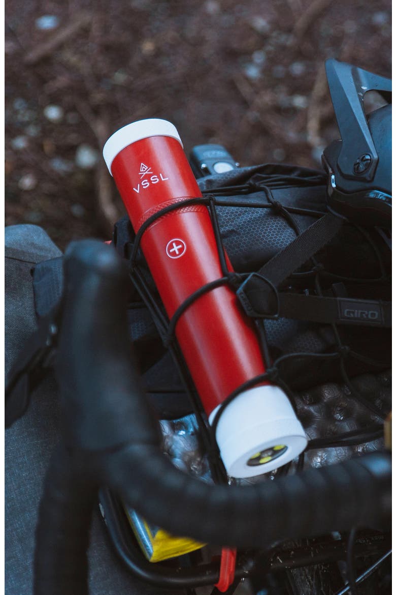 First Aid Waterproof Flashlight, Alternate, color, RED
