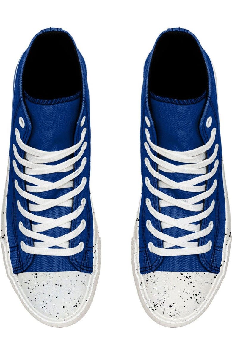 FOCO Men's FOCO Buffalo Bills Paint Splatter High Top Sneakers, Alternate, color,