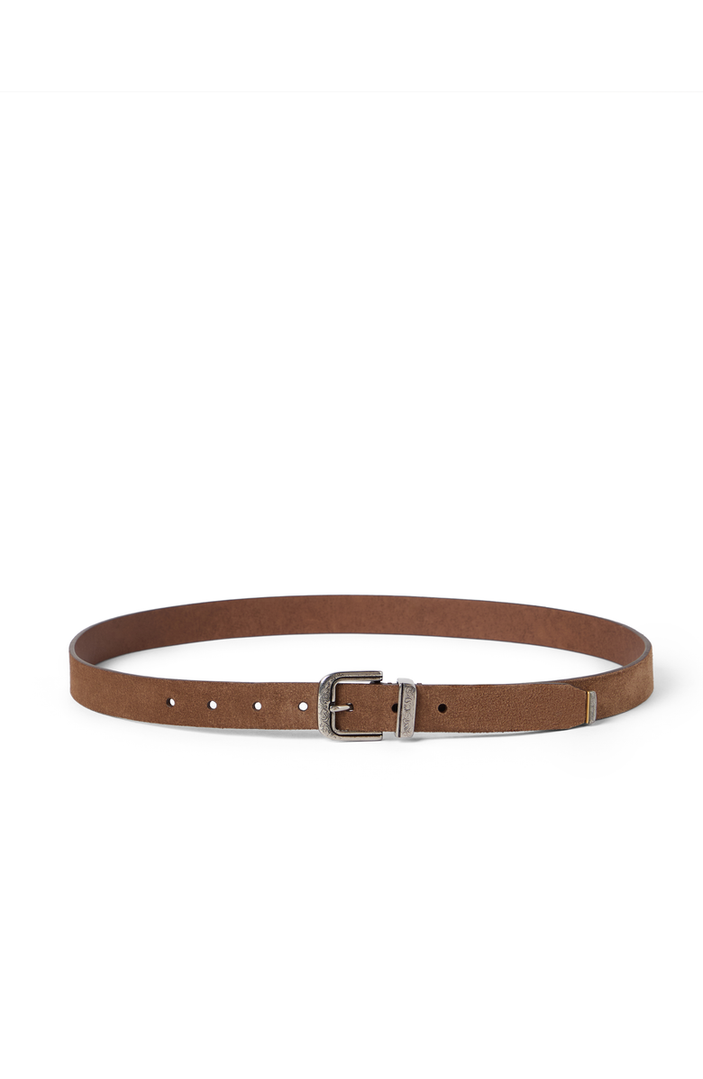 Brunello Cucinelli Leather belt, Main, color, Hazelnut