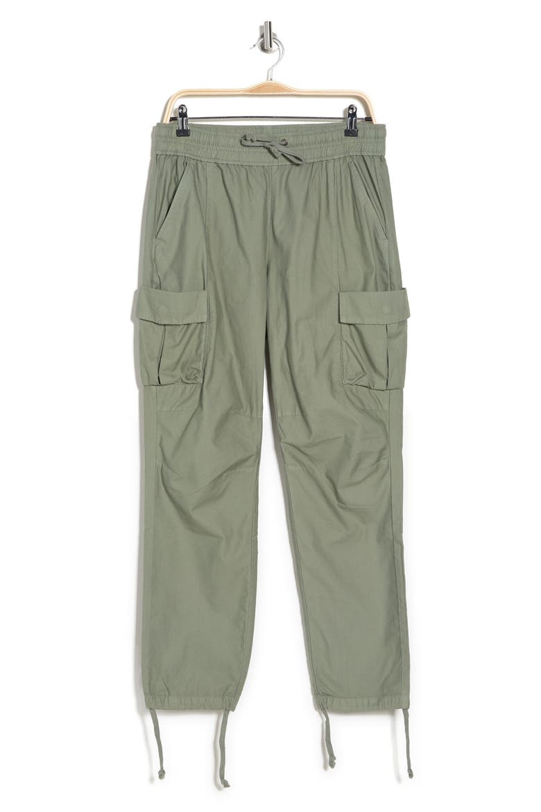 Back Sateen Cargo Pants, Alternate, color, SAGE