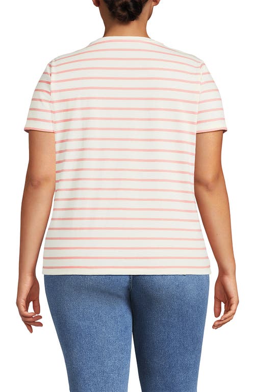 Lands' End Relaxed Supima Cotton T-shirt In White