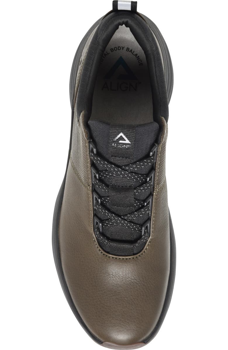 Align Tahoe Leather Sneaker - Wide Width Available, Alternate, color, Army Green