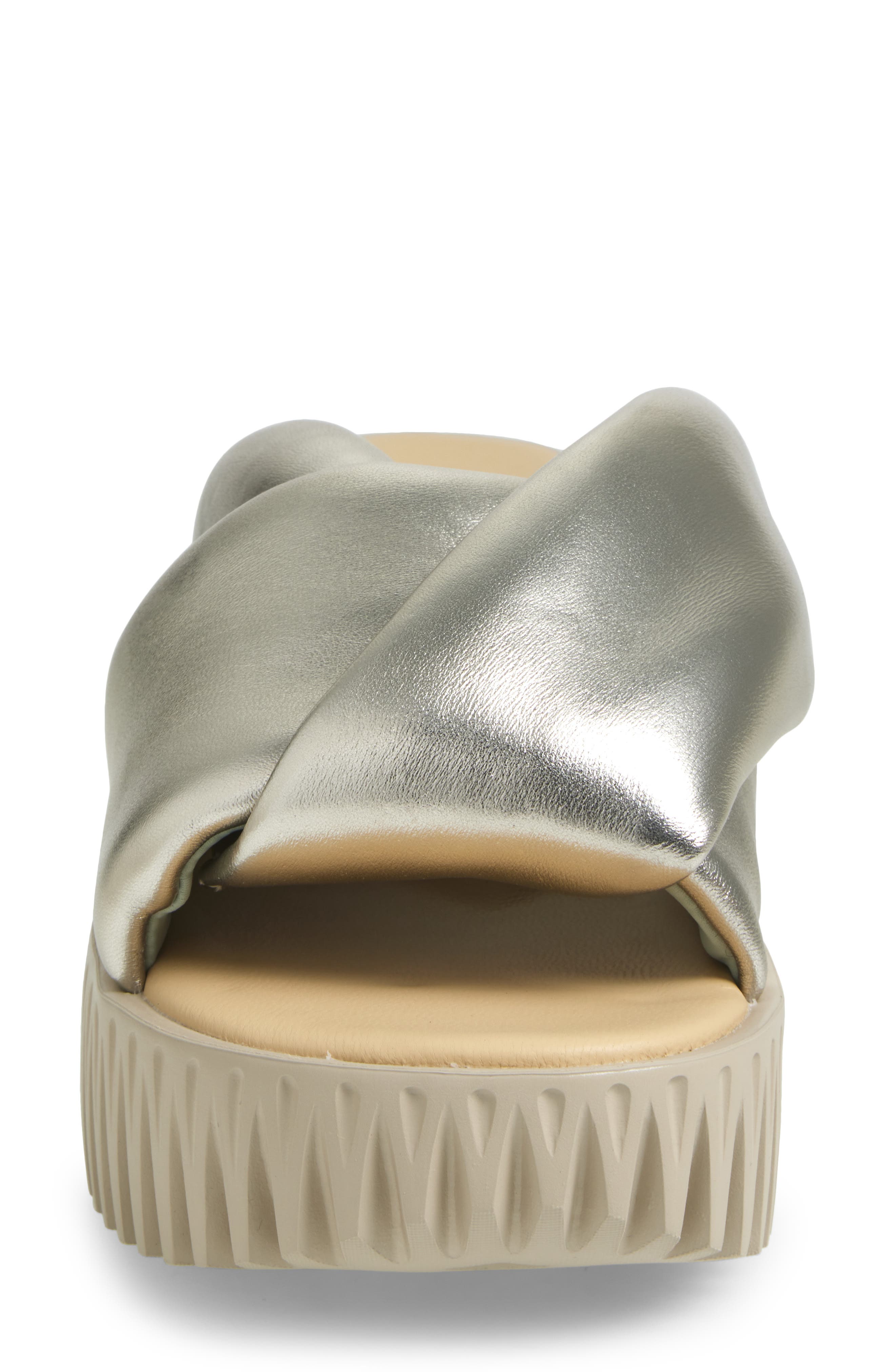 4CCCCEES Plia Anda Platform Sandal, Alternate, color, Champagne