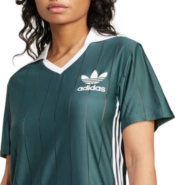 【Adidas コリア】 Adicolor 3-Stripes Pinstripe Dress Adicolor 3-Stripes Pinstripe Dress by adidas Originals
