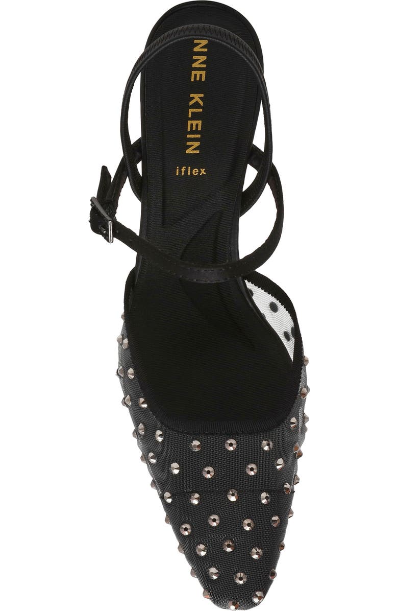 Anne Klein Rosedale Embellished Pointed Toe Pump, Alternate, color,