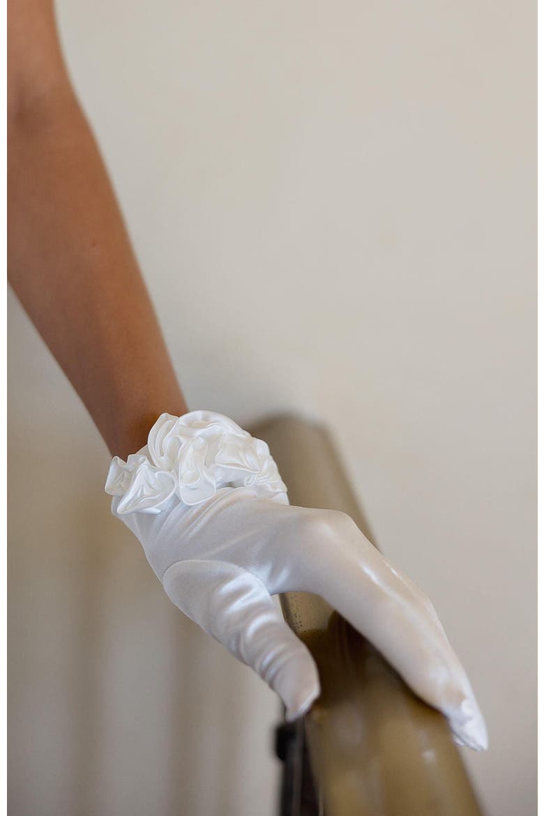 Rosey Gloves, Alternate, color, Ivory