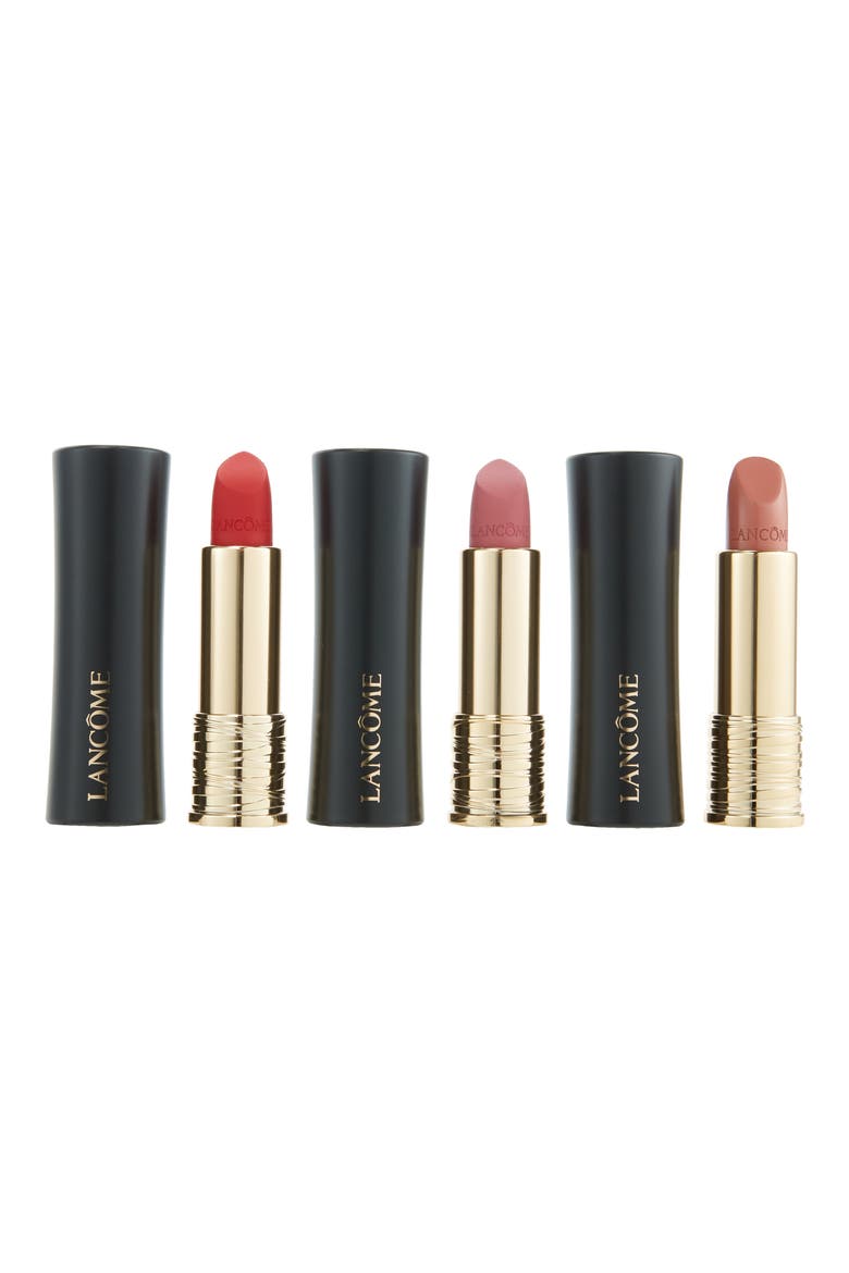L'Absolu Rouge Lipstick Trio USD $96 Value, Main, color, NO COLOR