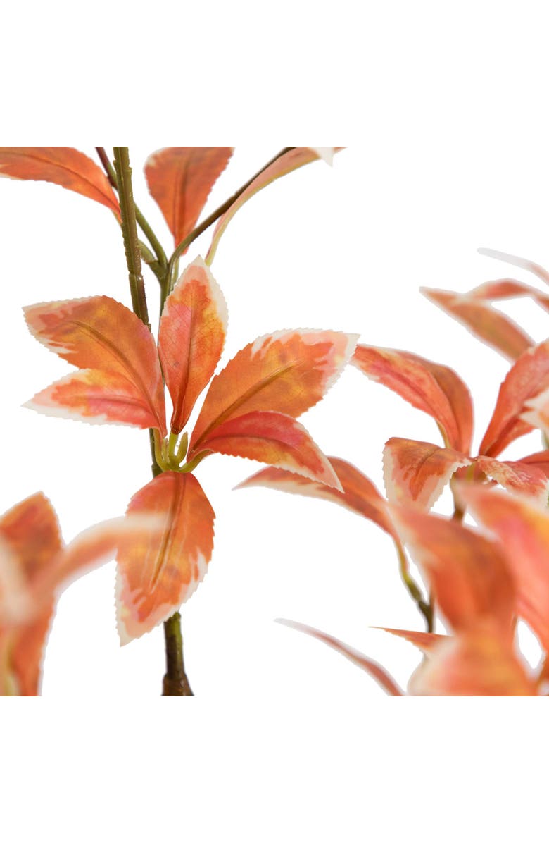 NEARLY NATURAL 4.5-ft Autumn Pieris Artificial Fall Tree, Alternate, color, Orange