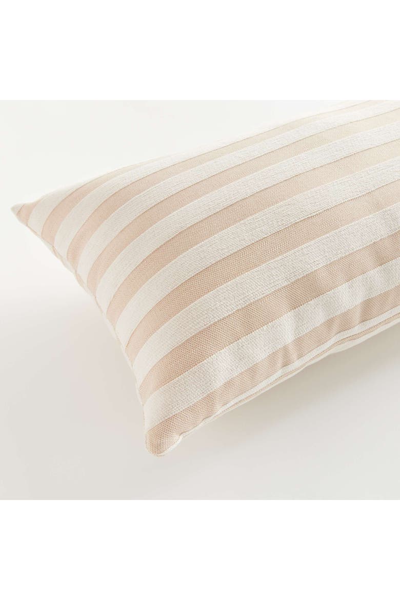 Grant Lumbar Indoor-Outdoor Pillow, Alternate, color, Beige