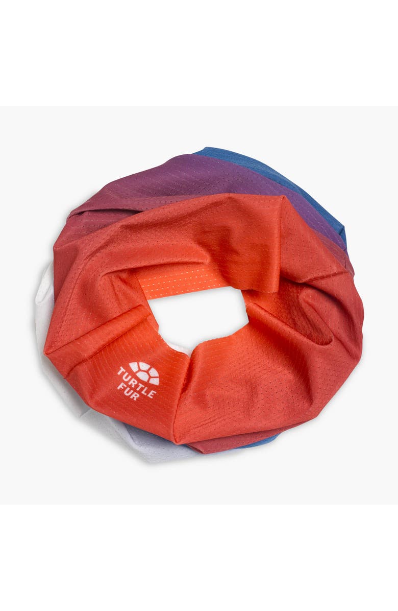 Turtle Fur Cooling Neck Gaiter, Alternate, color, Rwb