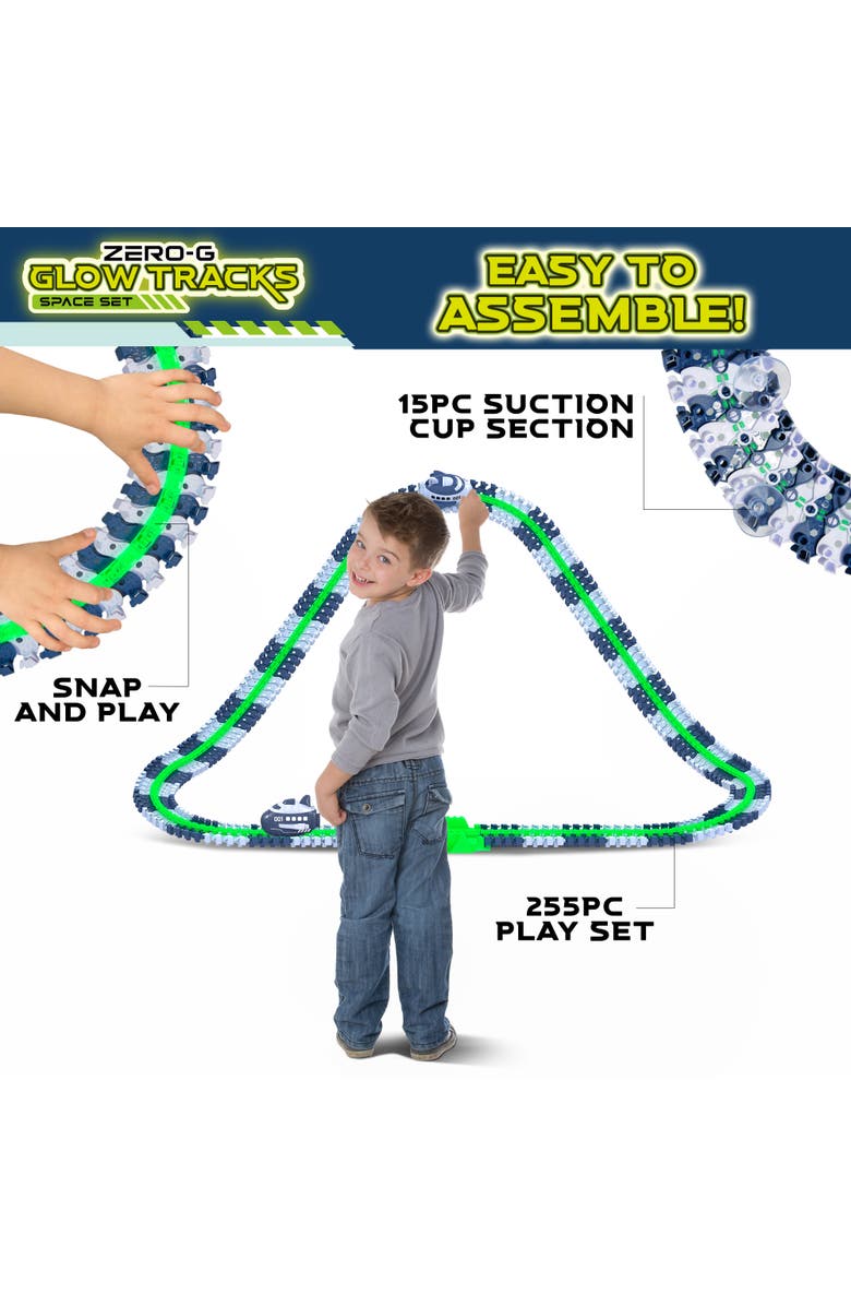 USA Toyz Zero G Space Glow Race Track, Alternate, color, 