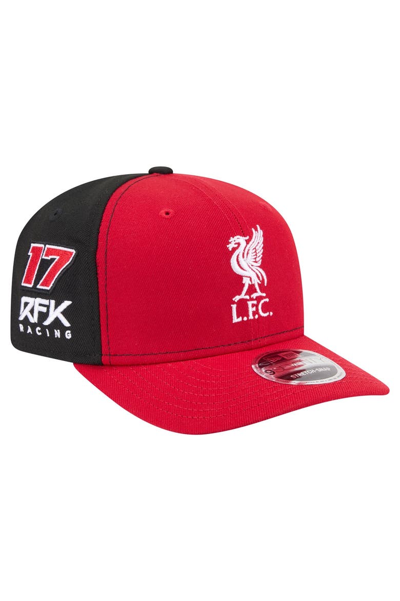 Men's New Era  Red Chris Buescher x Liverpool FC 9SEVENTY Adjustable Hat, Main, color, Red