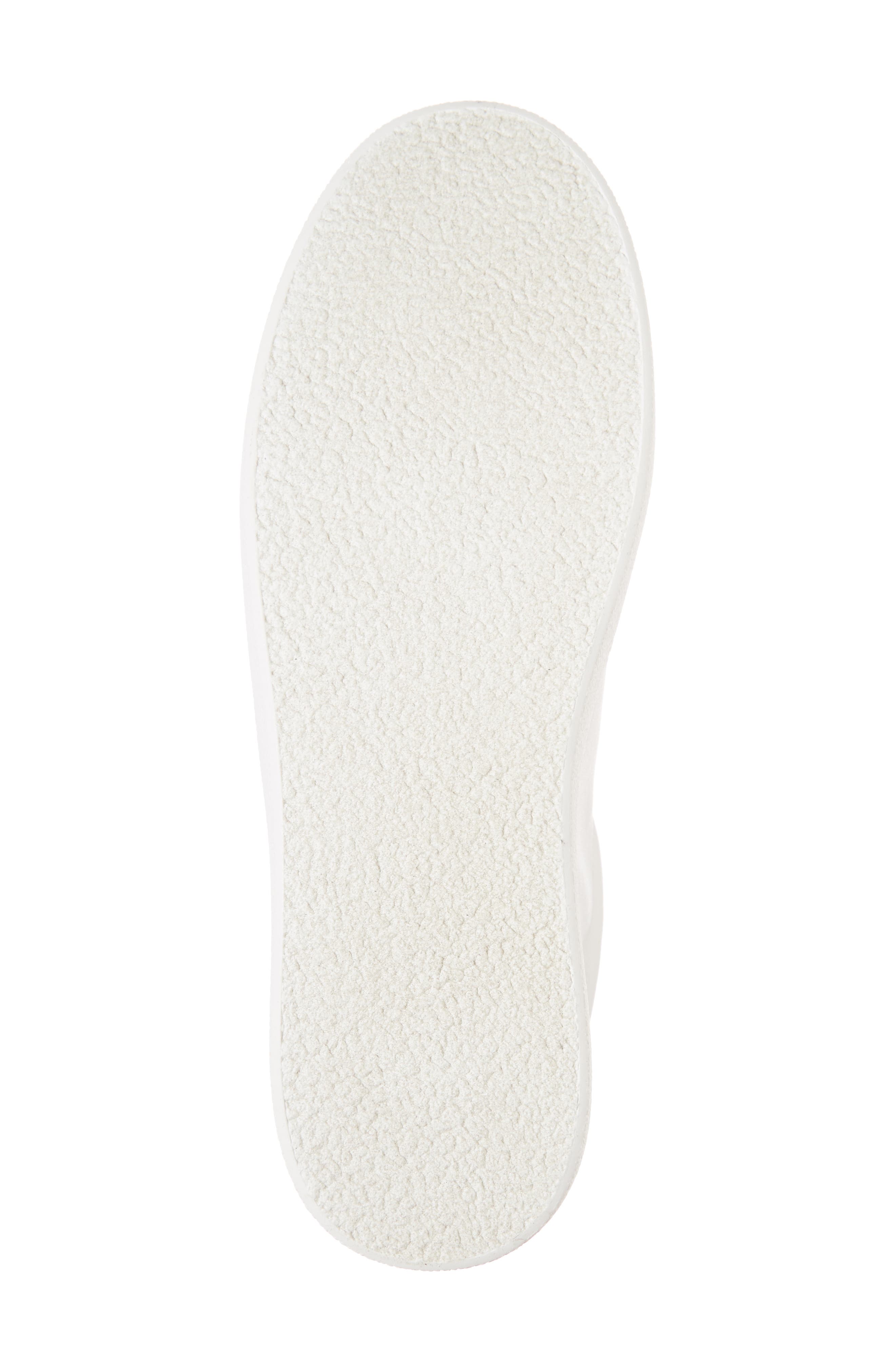 Lynn Embellished Platform Sneaker, Alternate, color, WHITE FAUX LEATHER