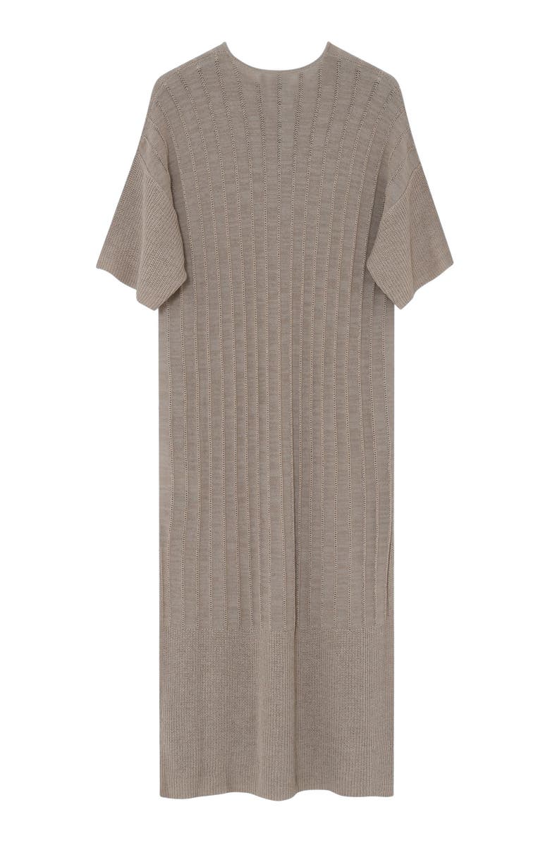 DAY Birger et Mikkelsen Stellan Loose Ribbed Knit Dress, Alternate, color, Cobblestone