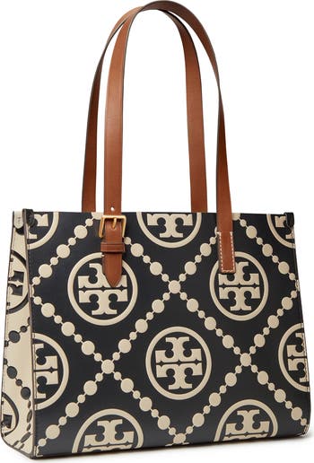 Tory Burch Small T Monogram Contrast Embossed Tote | Nordstrom