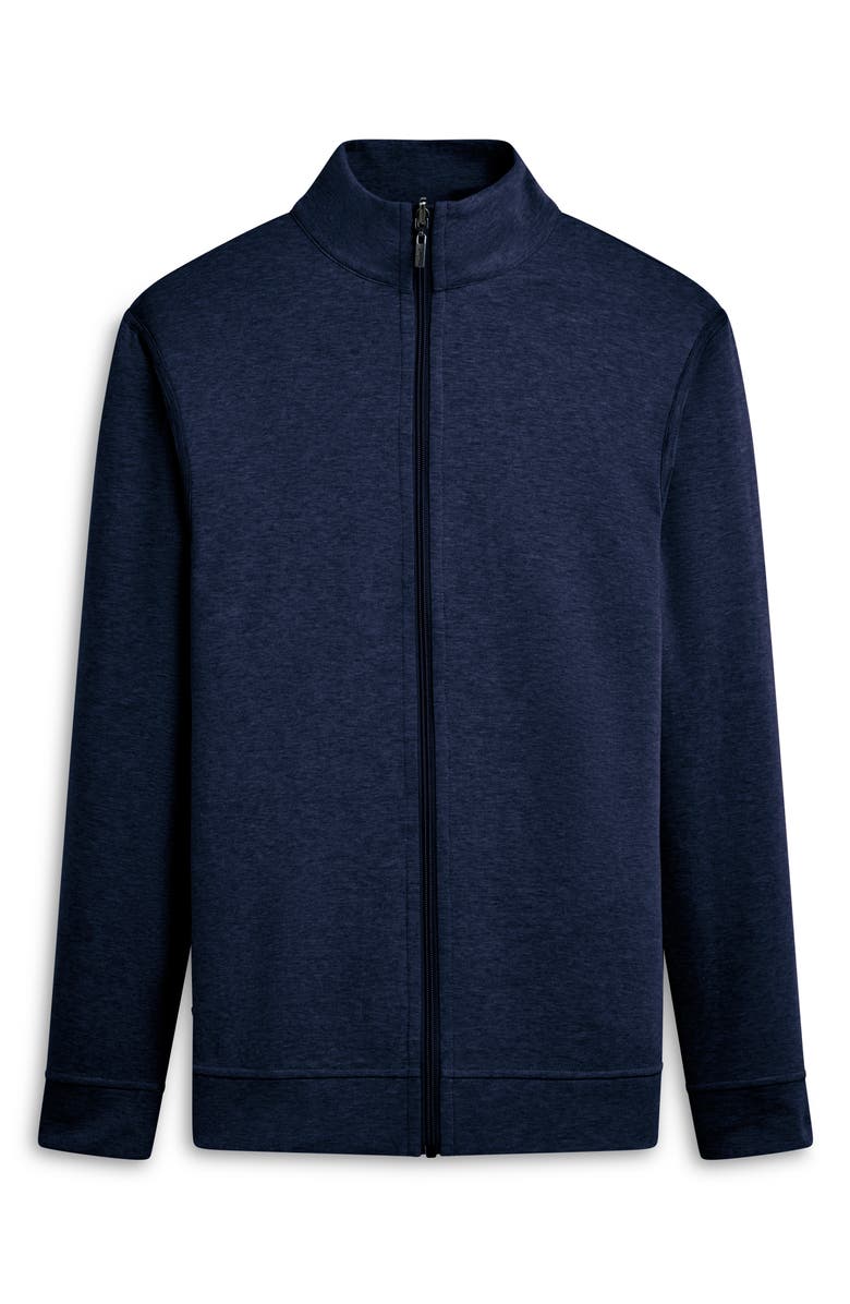 Bugatchi Reversible Knit Jacket, Alternate, color, Navy