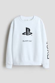 H&M Sweatshirt with printed motif