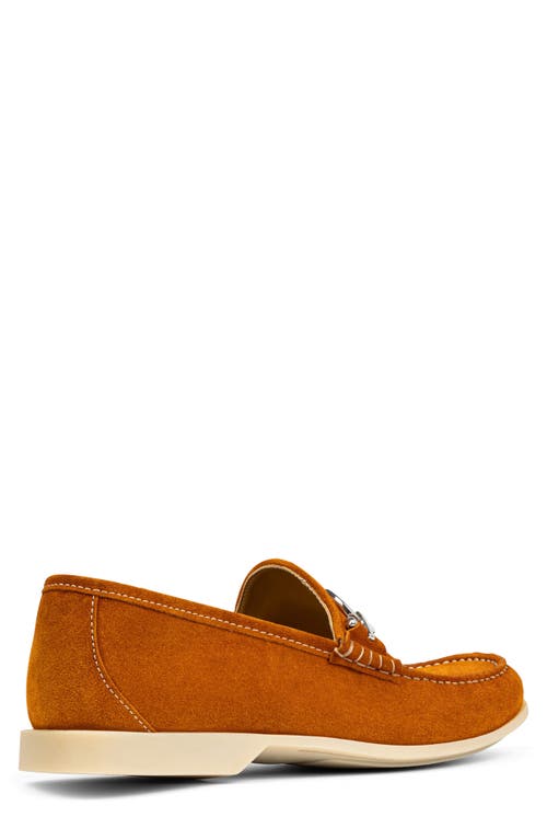 Donald Pliner Augie Bit Loafer In Brick