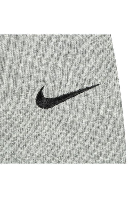Nike Essential Fleece Crewneck Sweatshirt & Joggers Set In Gray