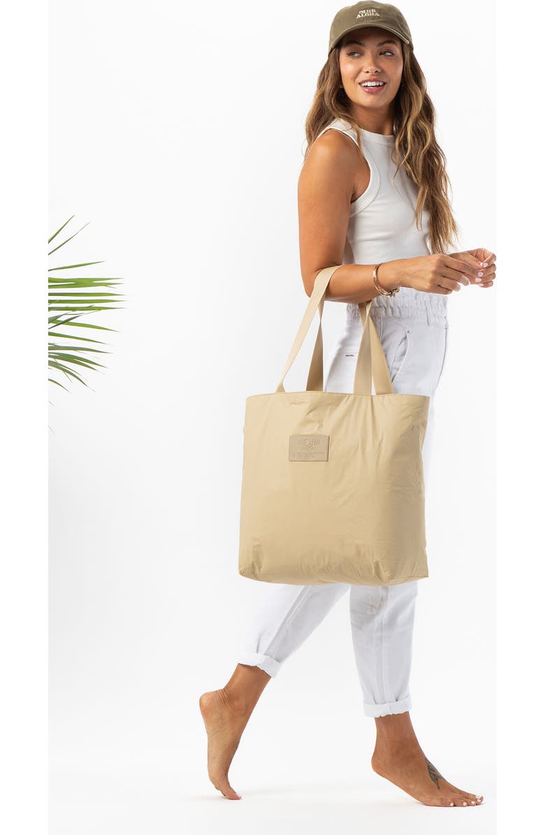 Aloha Collection Day Tripper Monochrome Water Resistant Tyvek<sup>®</sup> Tote, Alternate, color,