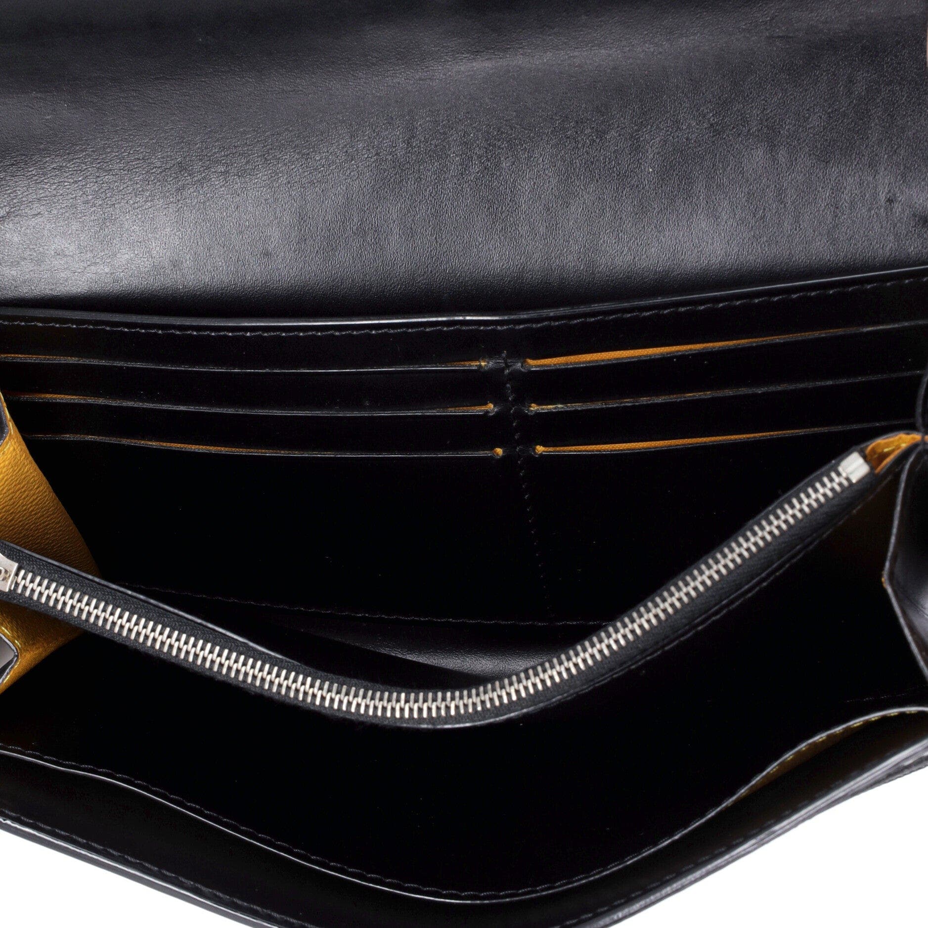 Varenne Wallet Coated Canvas Long, Alternate, color, Black