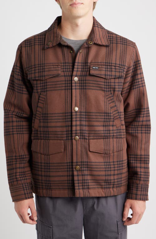 Dark Seas Zilker Cotton Blend Button-up Shirt In Multi