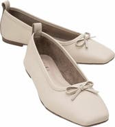 Forever & Always Shoes Sosa Leather Ballet Flat