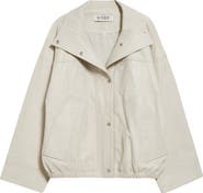 Róhe Leather Bomber Jacket