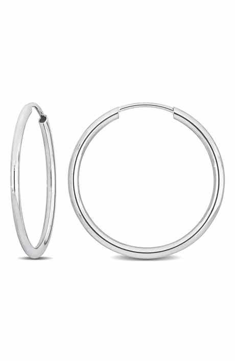 DELMAR 14K Gold Hoop Earrings, 20mm
