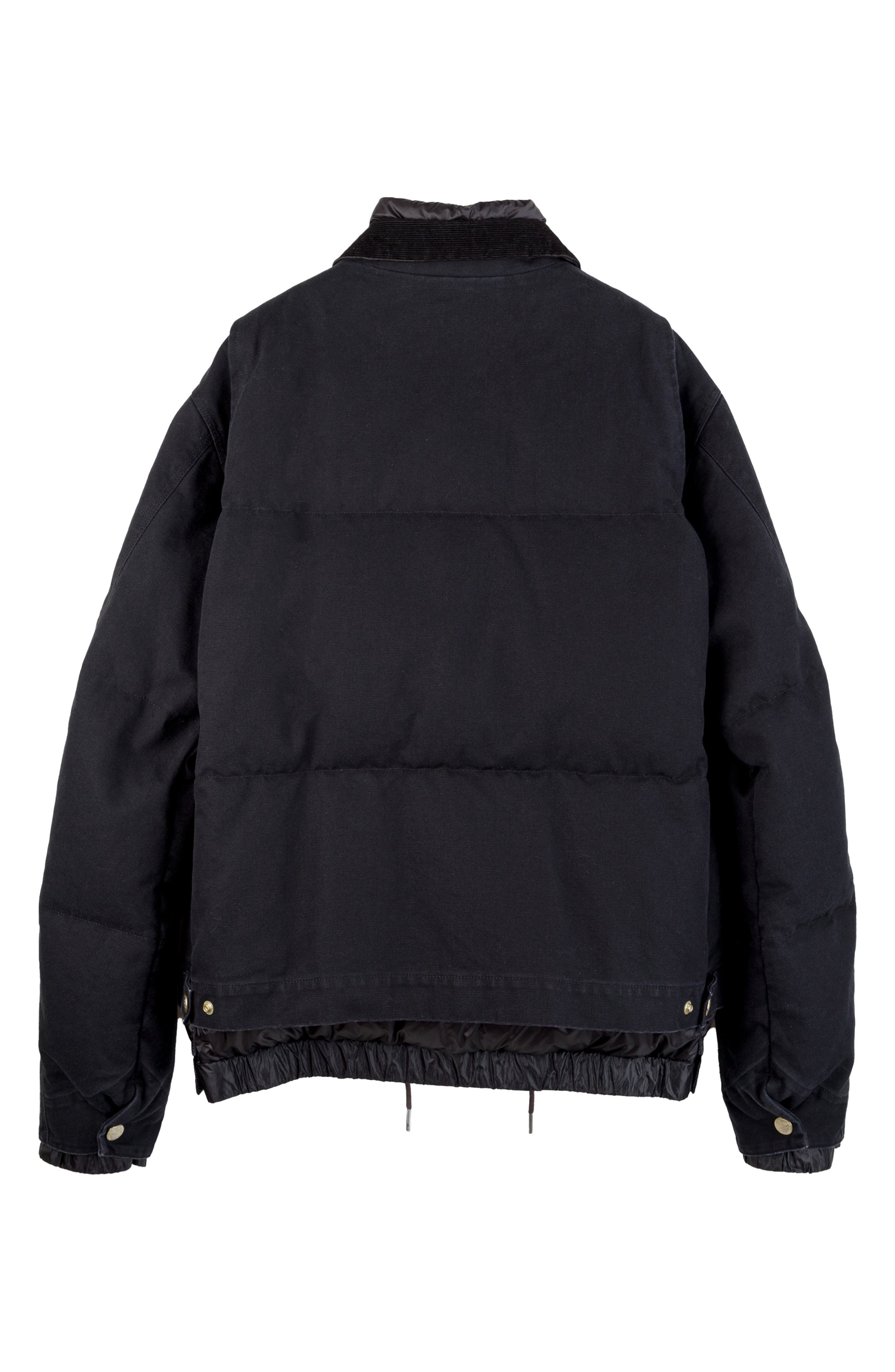 Carhartt WIP Washed Duck Canvas Down Puffer Jacket (Women) | Nordstrom
