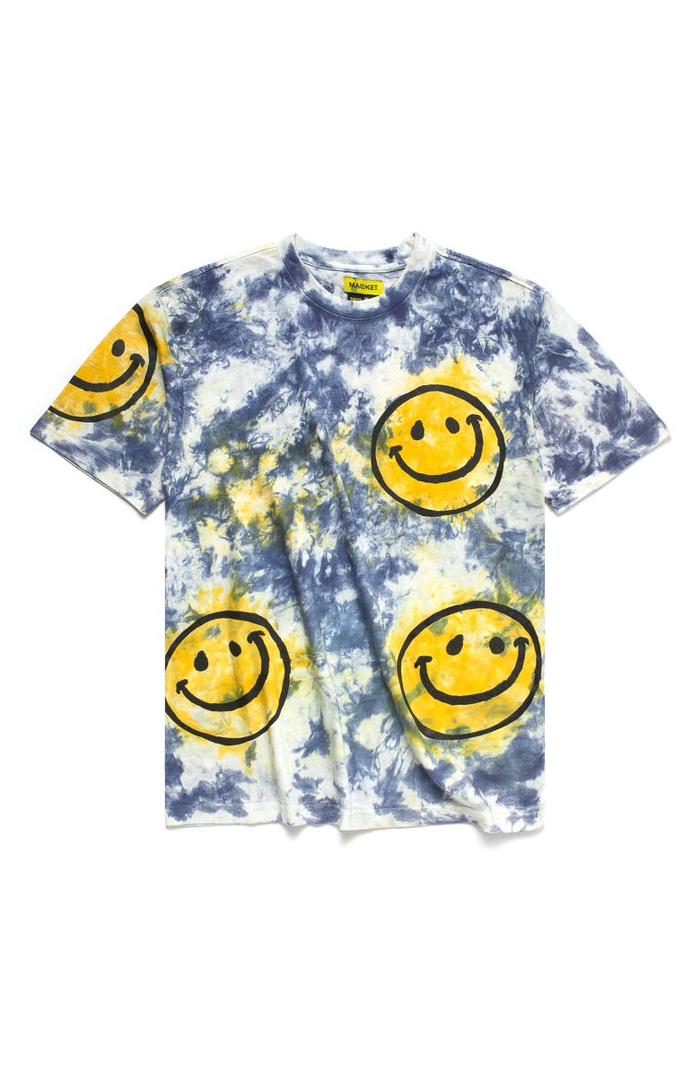 MARKET SMILEY<sup>®</sup> Sun Tie Dye Graphic T-Shirt, Alternate, color,