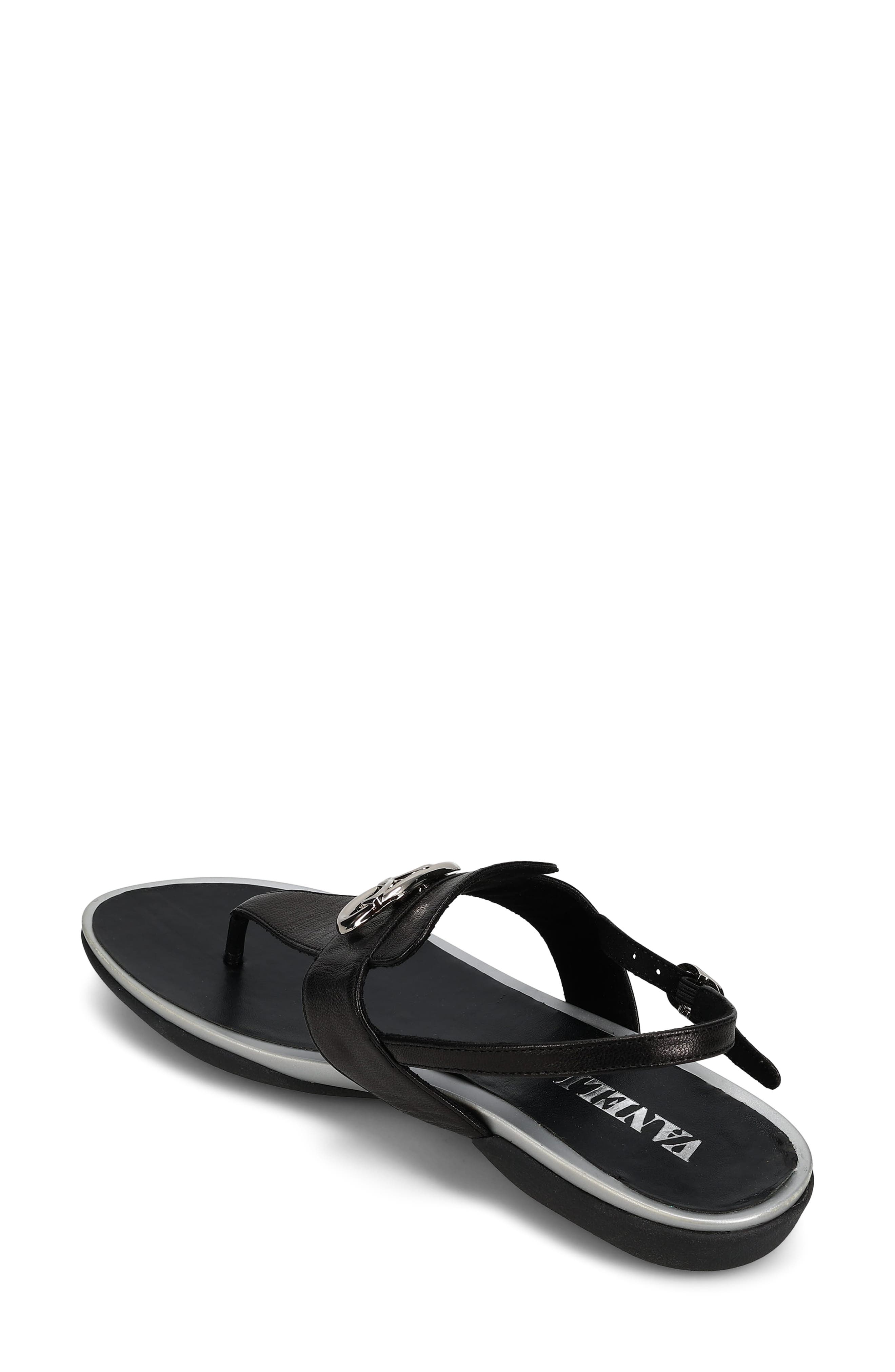 VANELi Walkie Slingback Sandal, Alternate, color, Black