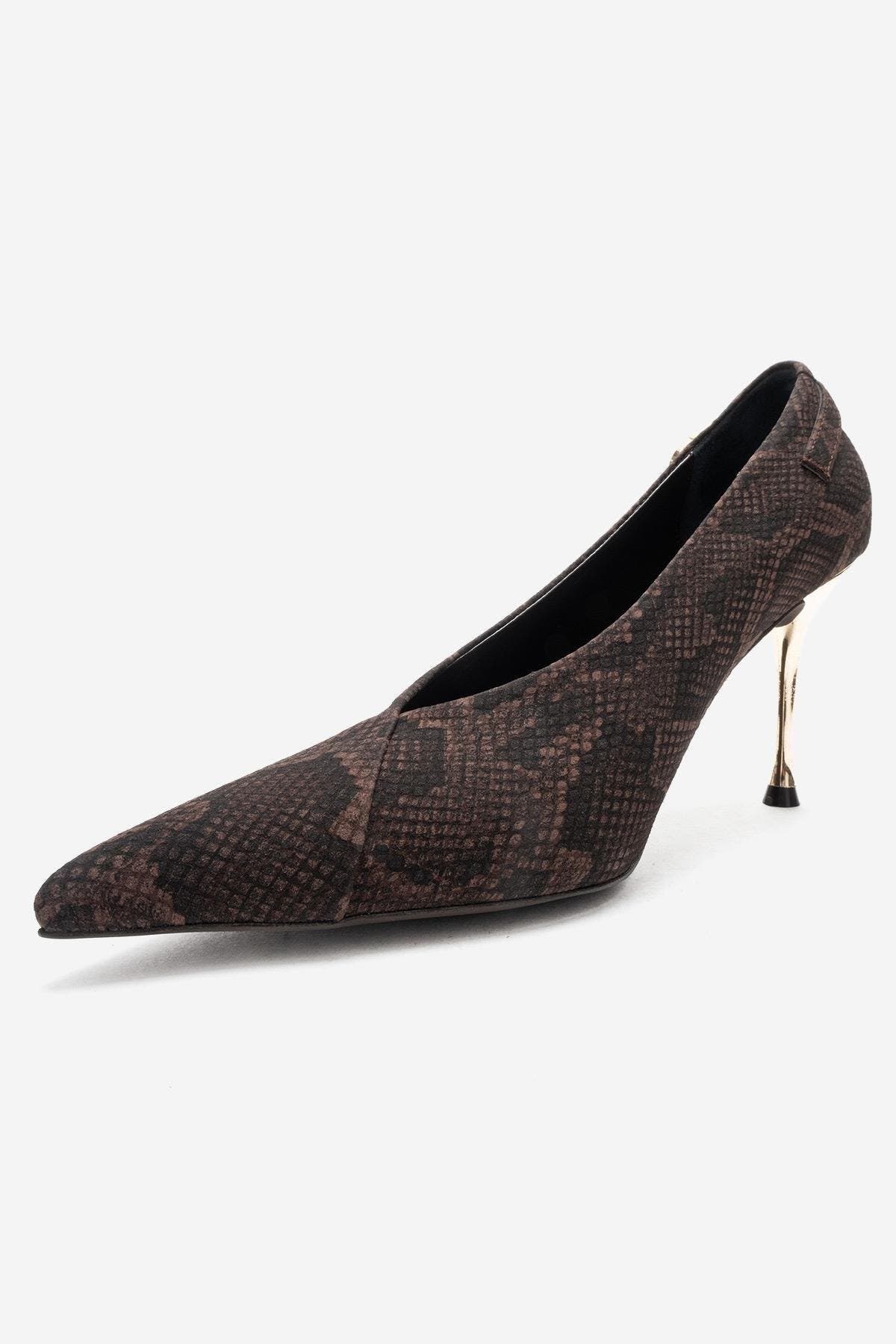 Prologue Shoes Molly Stiletto Pump, Alternate, color, Brown Pattern