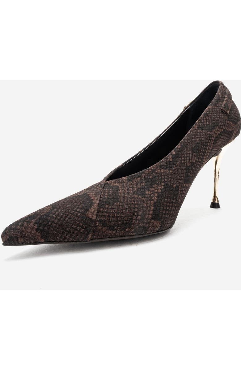 Prologue Shoes Molly Stiletto Pump, Alternate, color, Brown Pattern