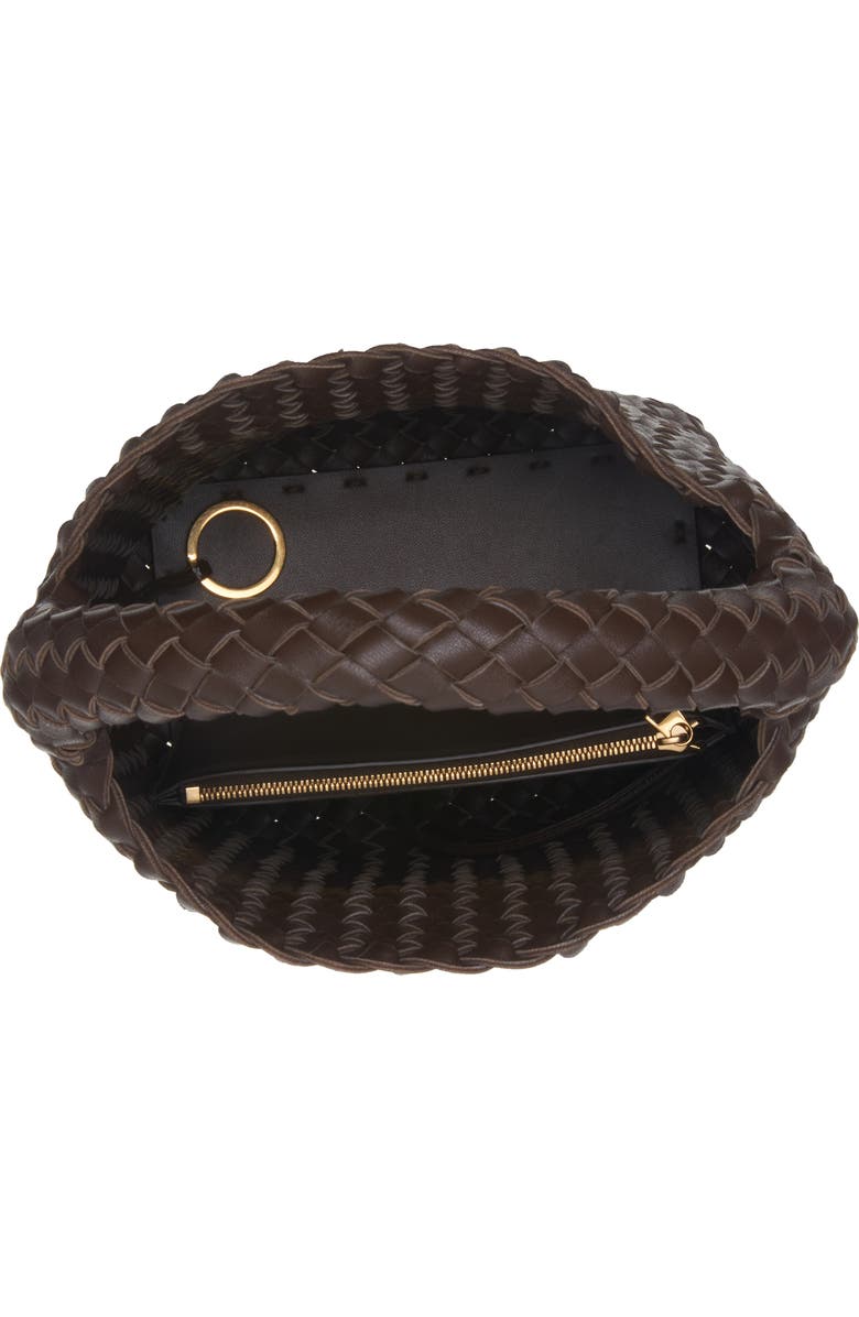 Bottega Veneta Cabat Intrecciato Leather Top Handle Bag, Alternate, color, 2016 Light Brown-Gold