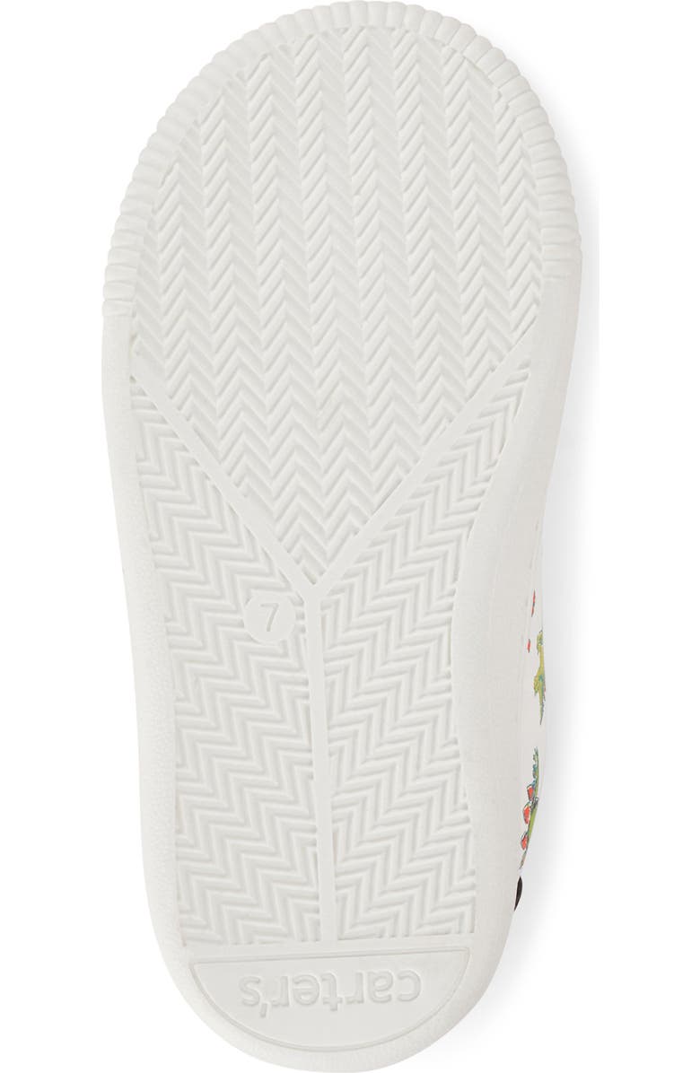 CARTERS Tryptic Dinosaur Print Sneaker, Alternate, color,