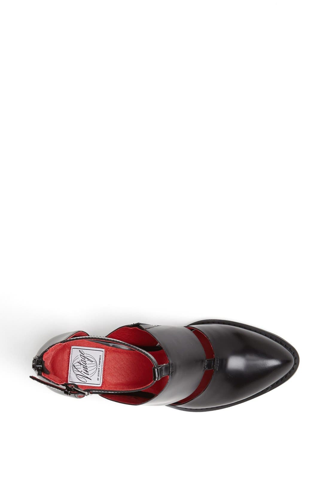 'Carina' Bootie, Alternate, color, BLACK