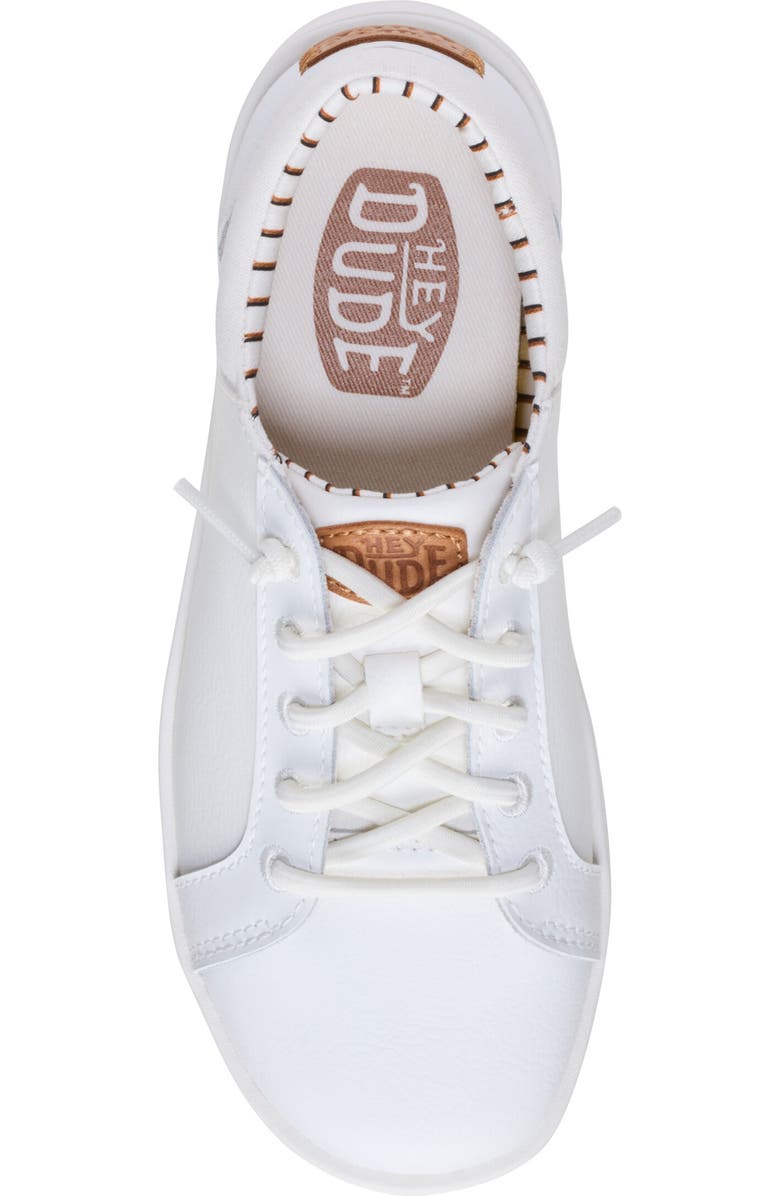 Hey Dude Kids' Paul Pro Classic Slip-On Sneaker, Alternate, color, White