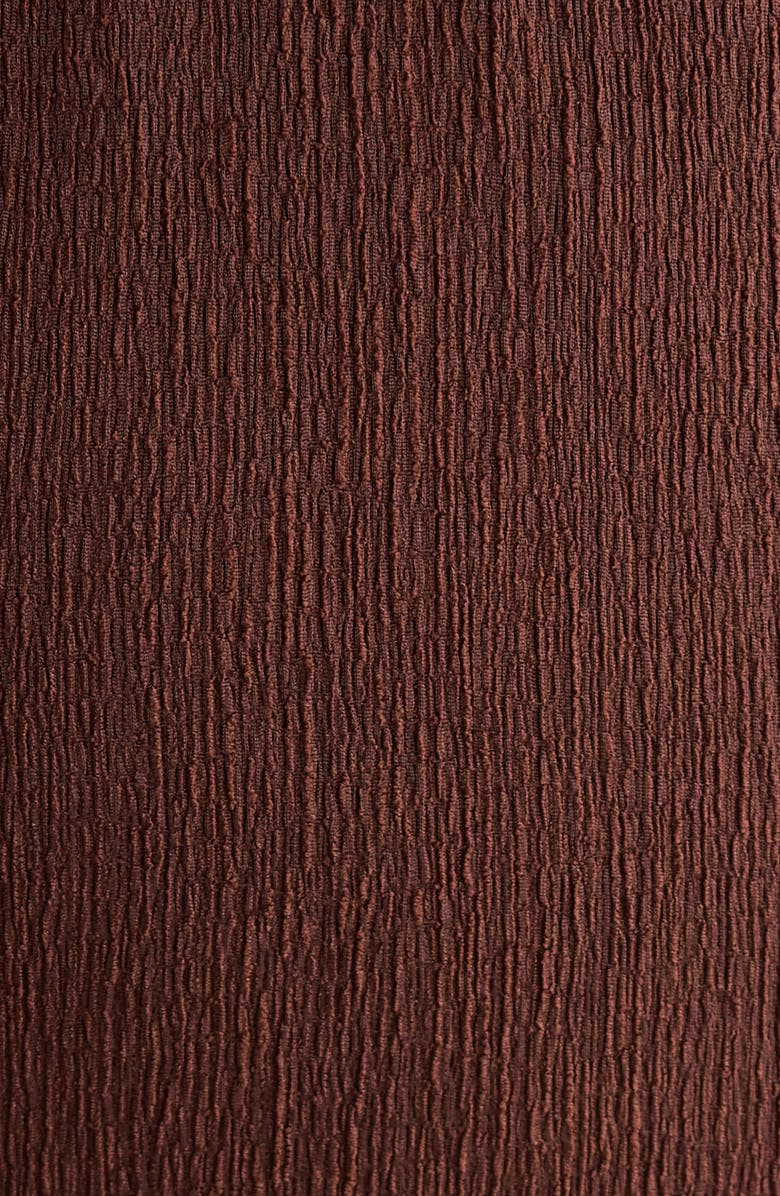 AK ANNE KLEIN Knit Pull-On Wide Leg Pants, Alternate, color, Dark Chocolate