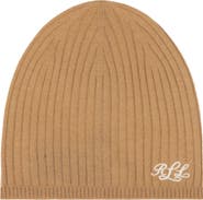 Lauren Ralph Lauren signature cashmere beanie