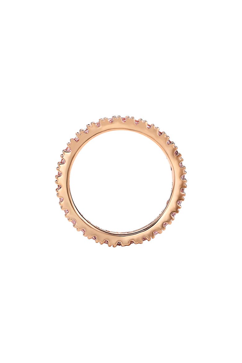 Cubic Zirconia Stacking Ring, Alternate, color, PINK