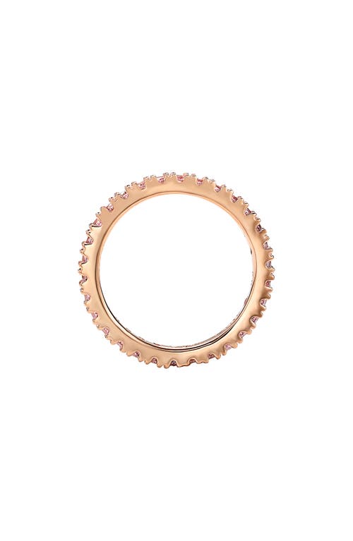 Suzy Levian Cubic Zirconia Stacking Ring In Gold